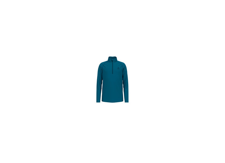 Odlo Midlayer 1/2 zip skipully saxony blauw KIDS