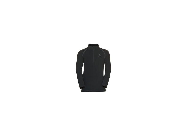 Odlo Midlayer 1/2 zip skipully zwart KIDS