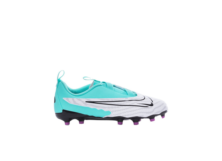 Nike Jr. Phantom GX Academy FG voetbalschoen hyper turquoise/wit KIDS