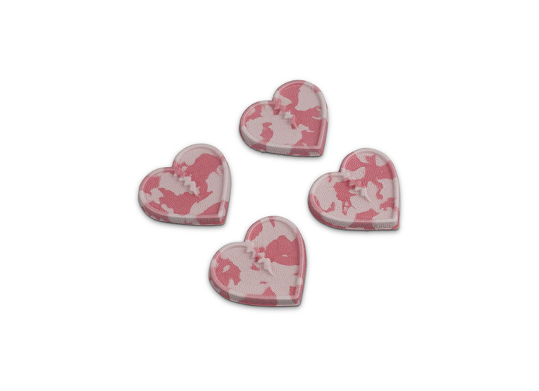 Crab Grab mini hearts traction pad bubblegum swirl