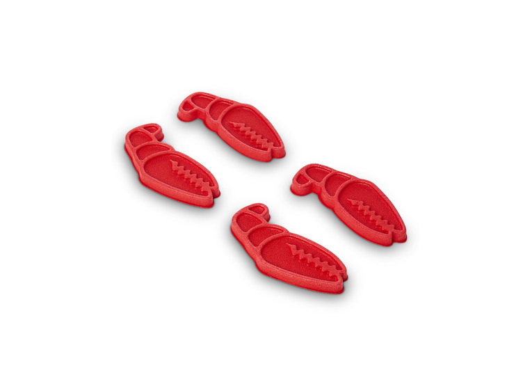 Crab Grab mini Claws traction pad rood