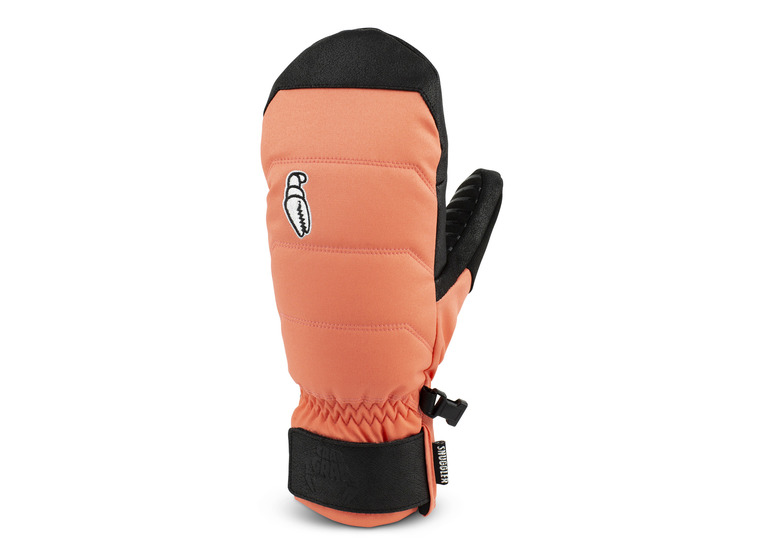 Crab Grab Snuggler snowboardwanten coral dames