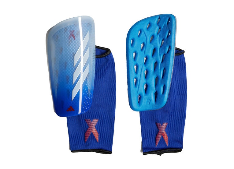 Adidas X League Scheenbeschermers Bliss Blue / White / Bright Royal unisex