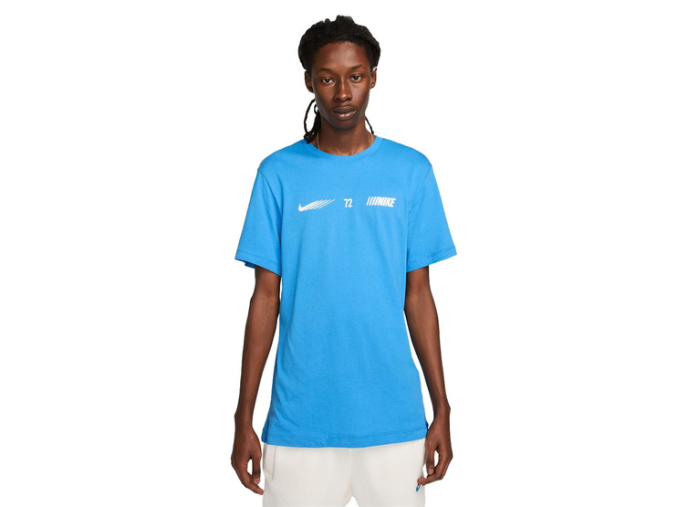Nike Sportswear standard issue T-shirt blauw heren