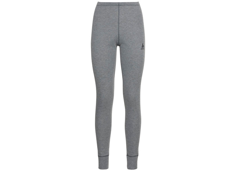 Odlo long active warm eco basislaagbroek steel grey melange dames
