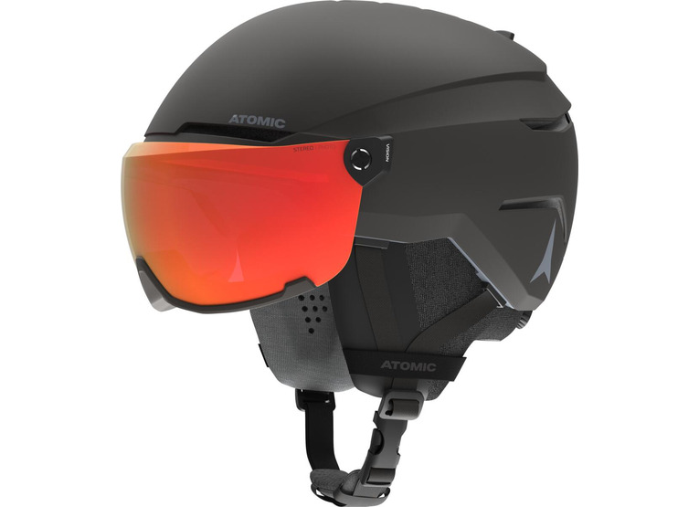 Atomic Savor visor photo skihelm zwart unisex
