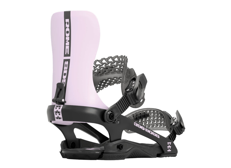 Rome 390 boss snowboardbinding violet unisex