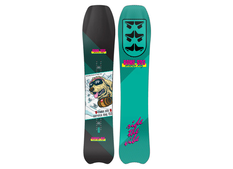 Rome Service Dog snowboard unisex
