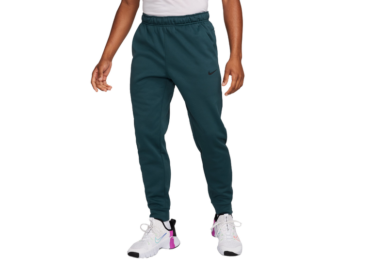 Nike Therma trainingsbroeken Deep Jungle/Zwart heren