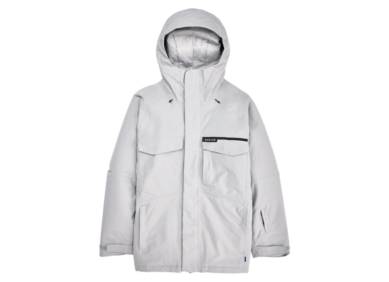 Burton Covert 2.0 2L jacket silver sconce heren
