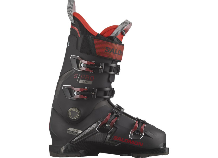 Salomon S/PRO MV 110 GW skischoen zwart/rood/beluga heren