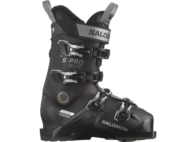 Salomon S/PRO HV 90 skischoen zwart/silver met./beluga dames