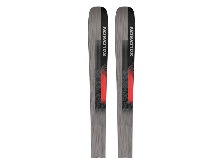 Salomon Stance 90 ski + N Strive 12 GW binding zwart/neon coral/mica unisex