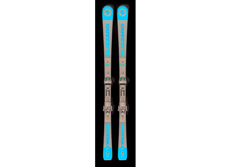 Blizzard Firebird TI ski + TPC 10 binding zwart/oranje heren