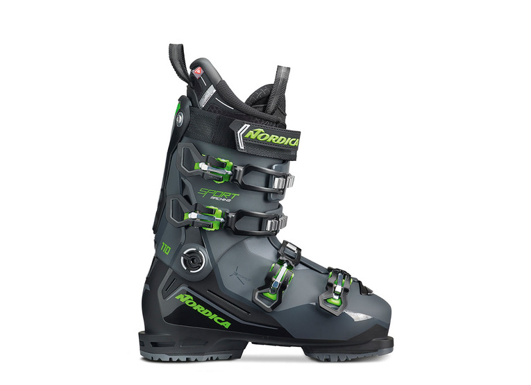 Nordica Sportmachine 3 110 (GW) skischoen anthracite/zwart/groen heren