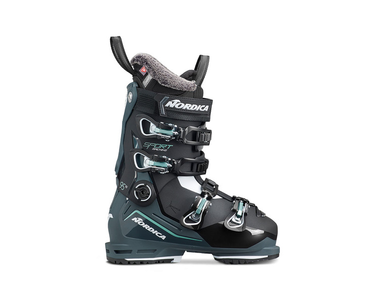 Nordica Sportmachine 3 95 W (GW) skischoen zwart/groen/wit dames