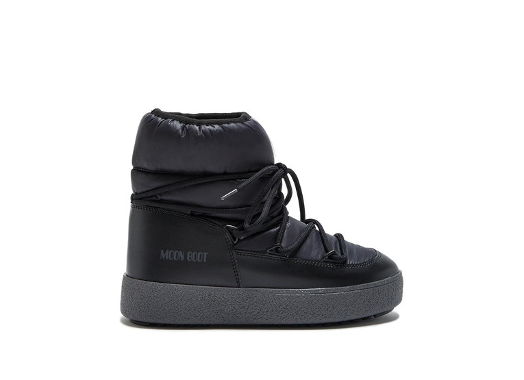 Moon Boot Track Low nylon WP zwart dames