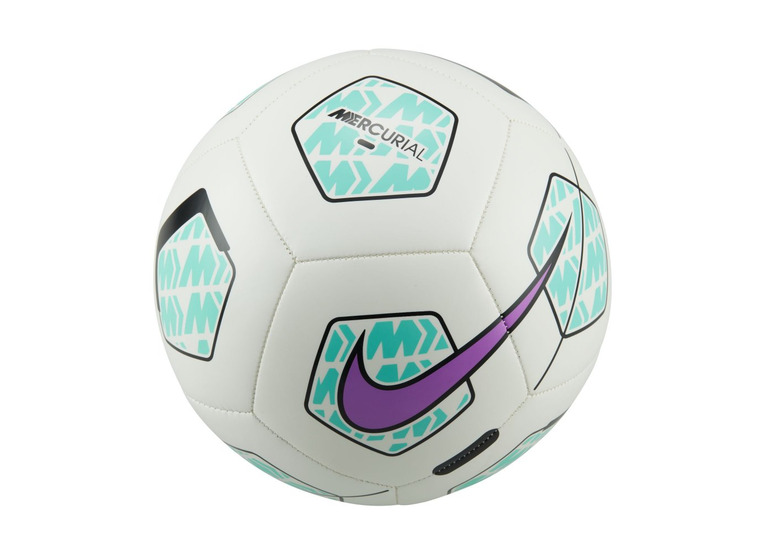 Nike Mercurial face voetbal wit