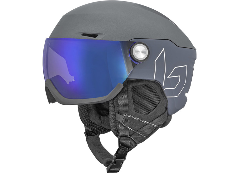 Bolle V-Ryft Pure skihelm grey matte unisex