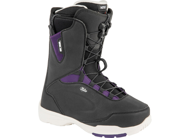 Nitro Scala TLS snowboardboots zwart/paars dames