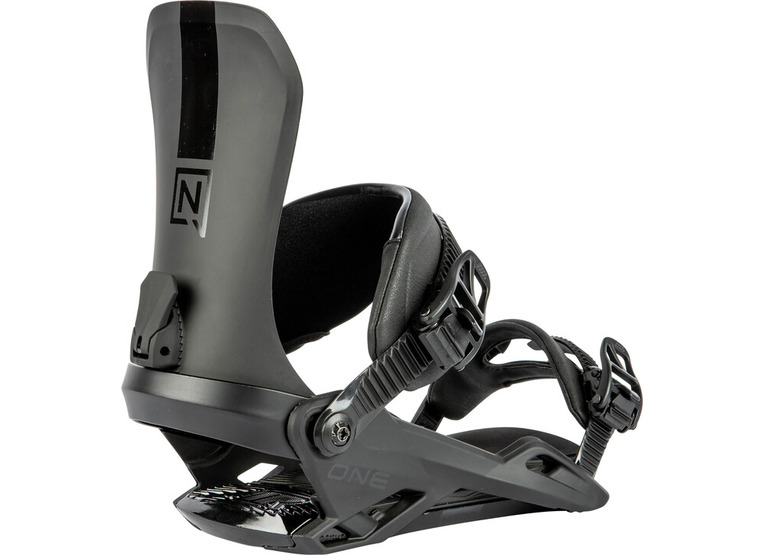 Nitro One snowboardbinding true black heren