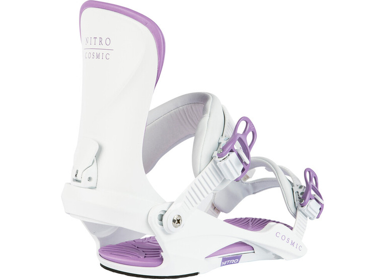 Nitro Cosmic snowboardbinding wit/lavendel dames
