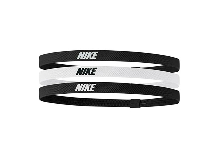 Nike elastic headbands zwart/wit unisex