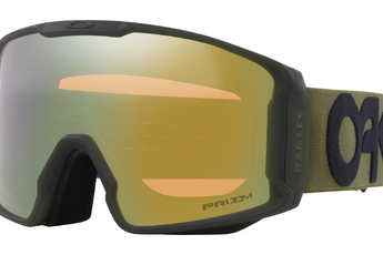 Oakley Line Miner L Snow Goggles  prizm sage gold iridium / matte dark brush