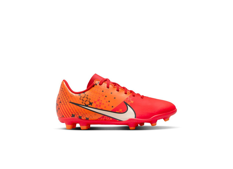 Nike Mercurial Zoom Vapor 15 Club CR7 FG/MG voetbalschoen oranje/rood KIDS