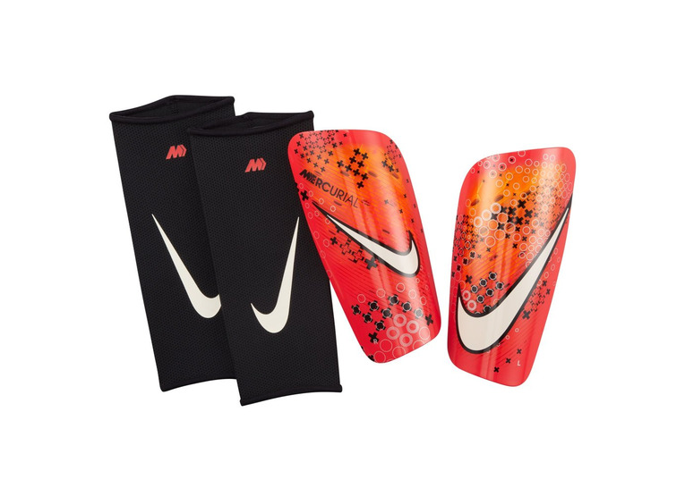 Nike CR7 Mercurial Lite scheenbeschermers Light Crimson/Bright Mandarin/Pale Ivory heren