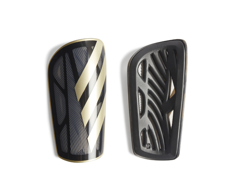 Adidas Tiro League scheenbeschermers zwart/goud/wit unisex