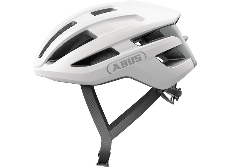 Abus PowerDome fietshelm M shiny white unisex