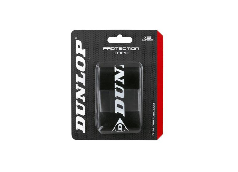 Dunlop padel protection tape zwart 3 stuks