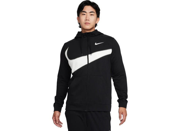Nike Dri-FIT fleece FZ hoodie zwart heren