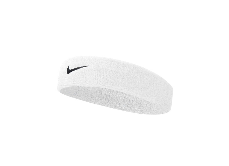 Nike Swoosh hoofdband wit unisex