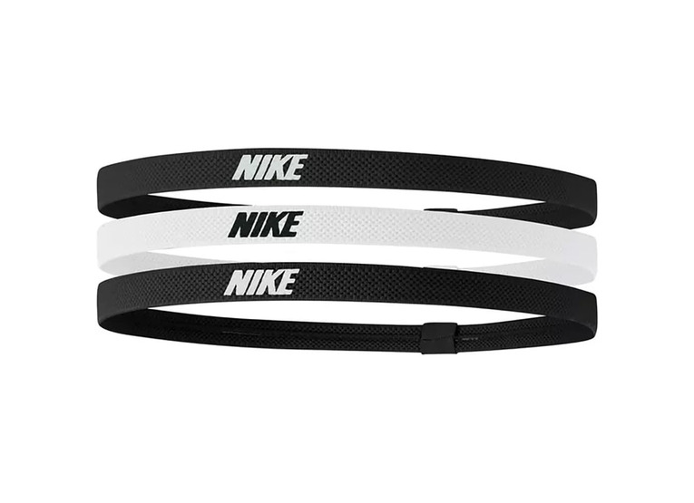 Nike elastische haarbandjes zwart/wit 3 stuks