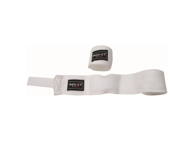 Impact Sport bandage katoen wit 3M