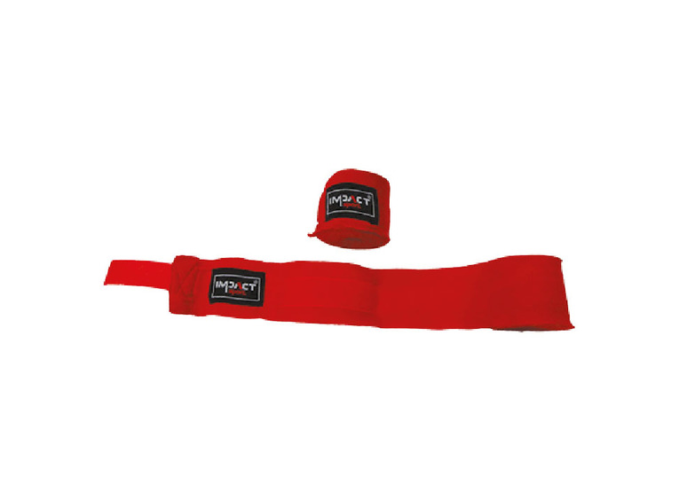 Impact Sport bandage katoen rood 5M