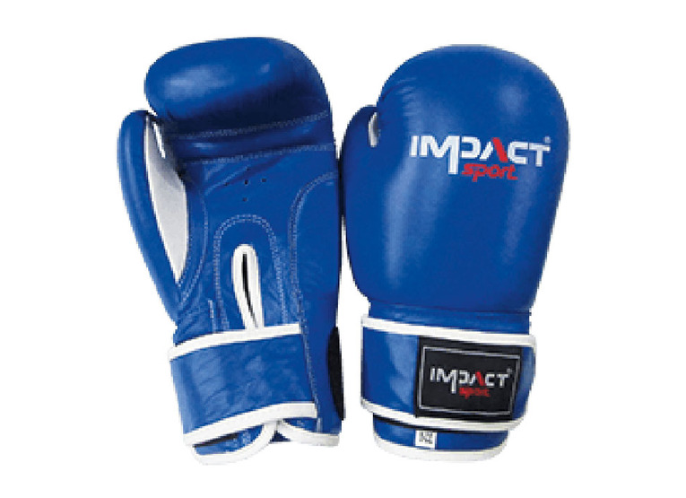 Impact Sport Traditional PU bokshandschoen blauw unisex