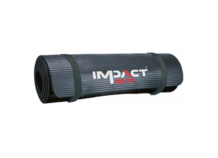 Impact Sport fitness mat zwart