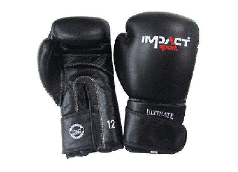 Impact Sport Allround PU bokshandschoen zwart unisex