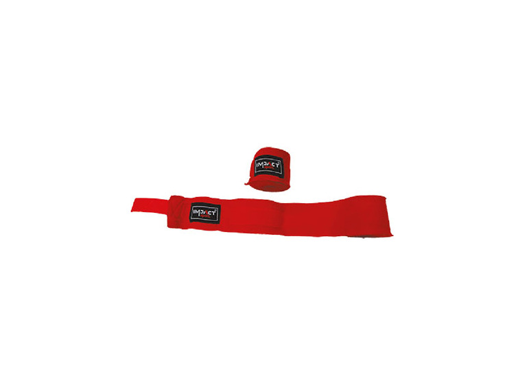 Impact Sport bandage katoen rood 3M