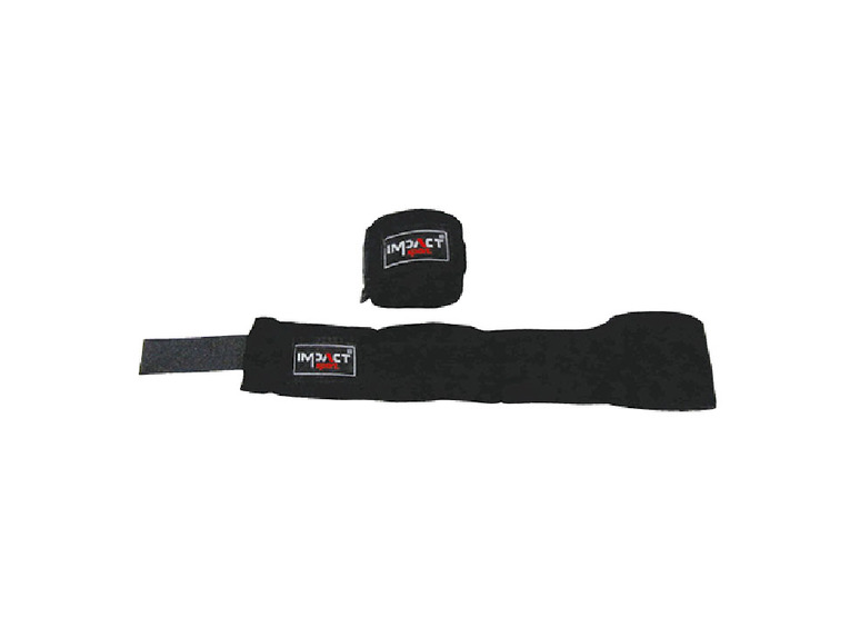 Impact Sport bandage katoen zwart 3M