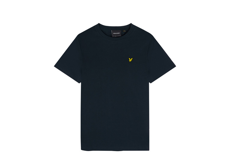 Lyle & Scott plain T-shirt dark navy heren