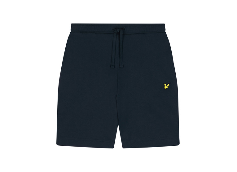 Lyle & Scott sweat short dark navy heren