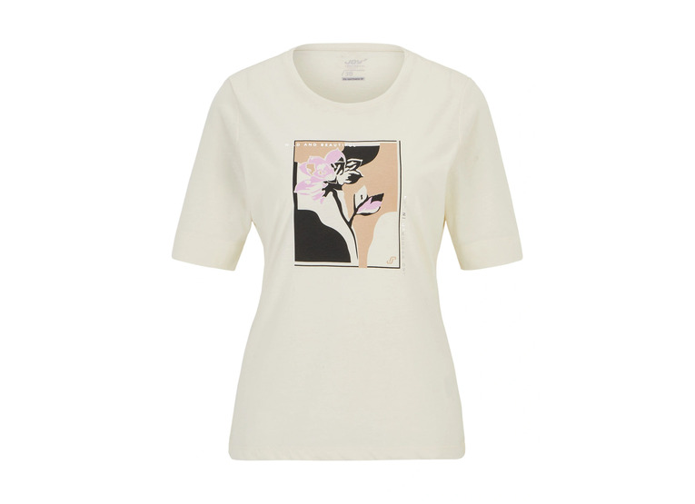 Joy Sabrina T-shirt white sand dames