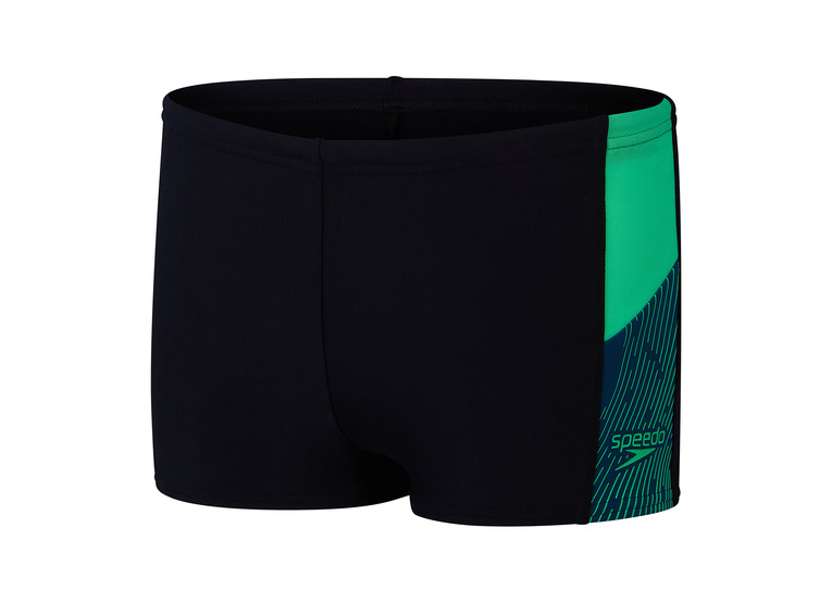 Speedo Eco Dive zwembroek zwart/groen KIDS