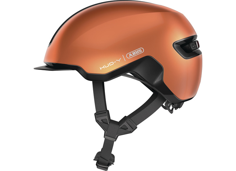 Abus HUD-Y fietshelm M goldfish orange unisex