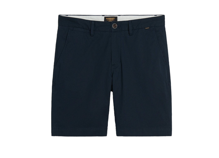 Superdry Stretch chino short eclipse navy heren