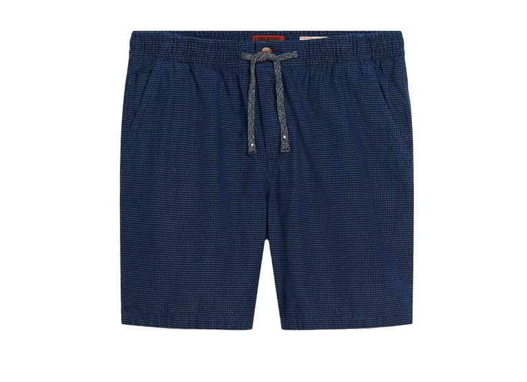 Superdry bermudashort indigo dobbie heren